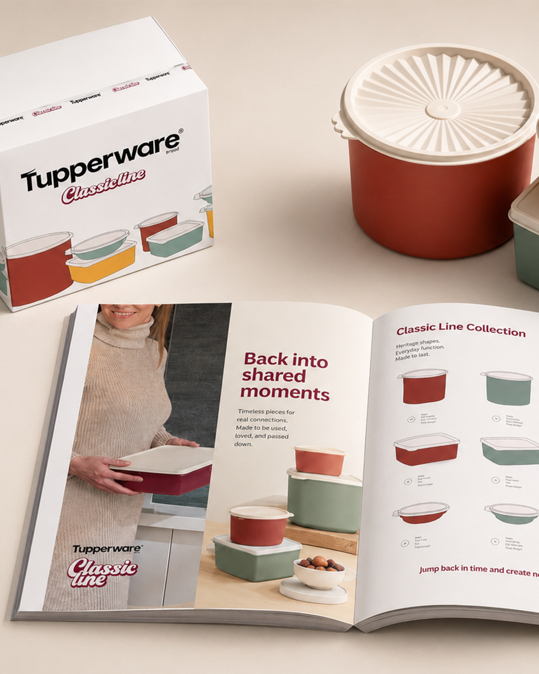 Tupperware — Classic line editorial