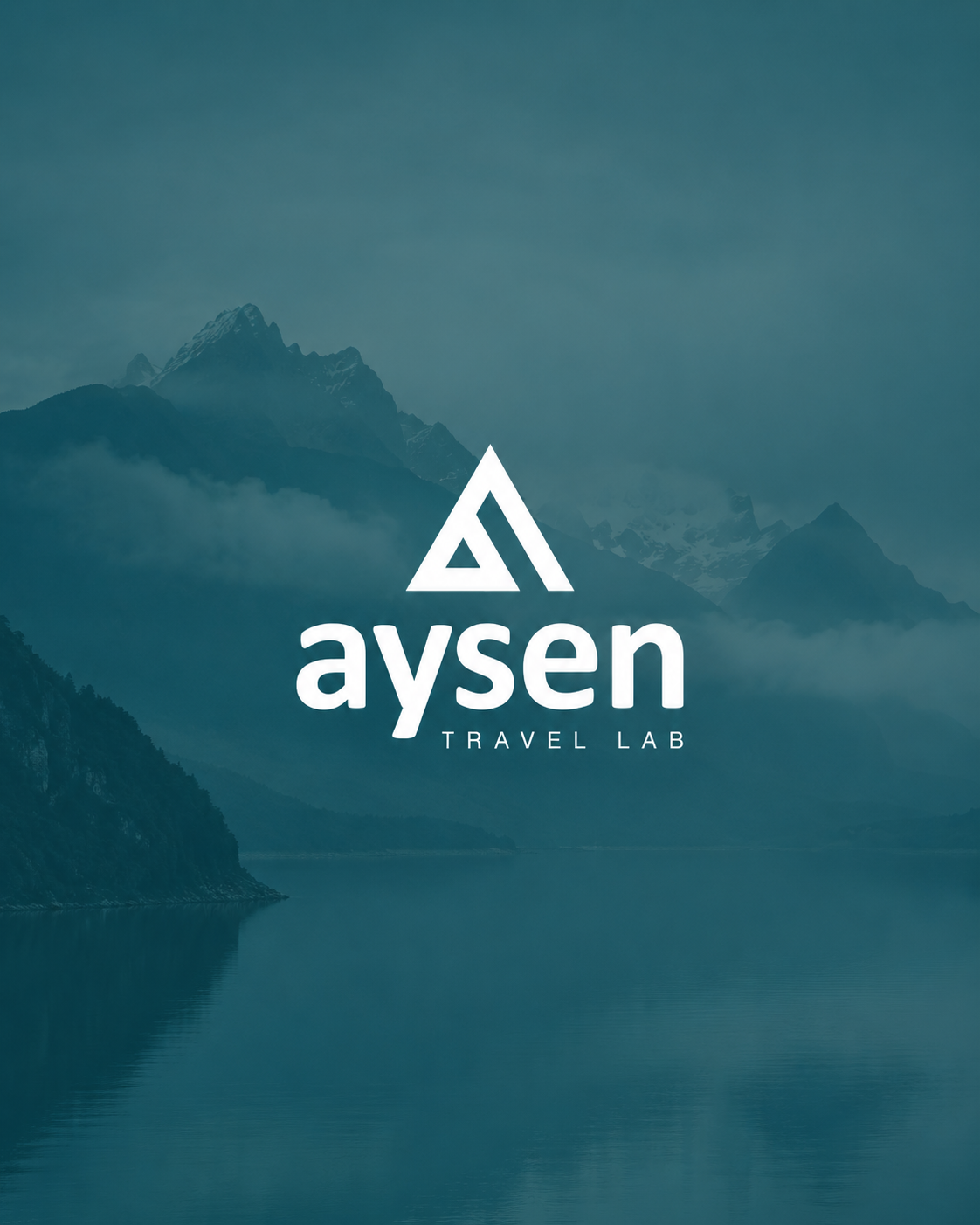 Aysen — travel lab identity